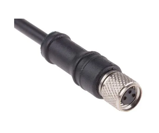 63-8052-93　RS PRO Straight M8 to Unterminated Cable assembly, 3 Core 2m Cable　877-1012