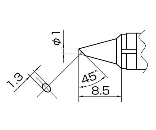 61-4927-97　［Discontinued］1BC Type for Rail Tip 938　T10-BC1