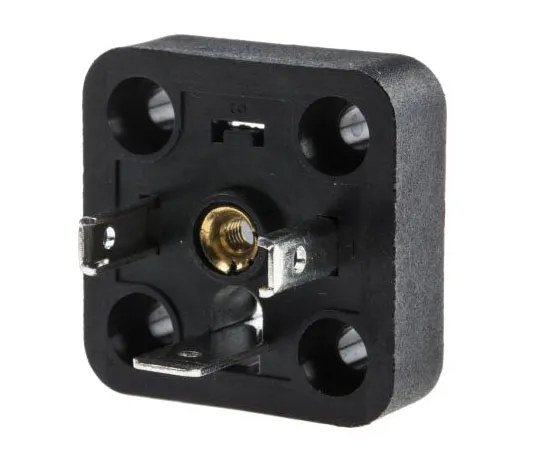 63-8014-92　RS PRO 2P+E DIN 43650, Male Solenoid Valve Connector, 250 V ac Voltage　811-8238