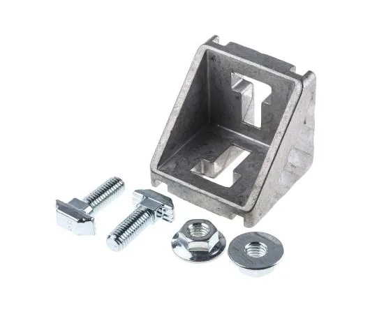 63-7998-43　Bosch Rexroth Strut Profile Corner Bracket, strut profile 50 mm, Groove Size 10mm　3842530259