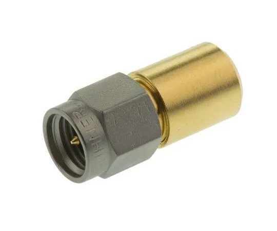 63-7747-90　Huber & Suhner 50Ω Straight SMA RF Terminator, 18GHz, 0.75W Average Power Rating　6500.19.A