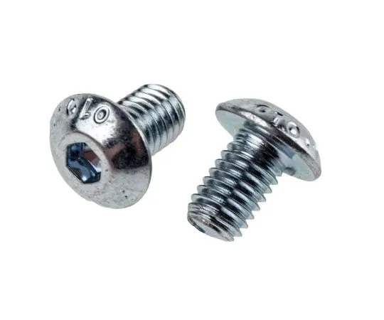63-8028-23　RS PRO M5 x 8mm Hex Socket Button Screw Bright Zinc Plated Steel　822-9173