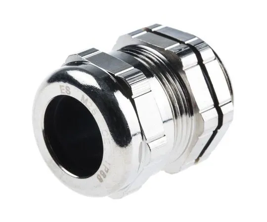 63-8036-82　RS M25 Cable Gland With Locknut, Brass, IP68　835-4116