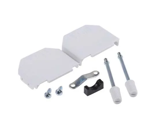 63-7784-34　Amphenol FCI Nylon D-sub Connector Backshell, 15 Way, Strain Relief　86553330BLF