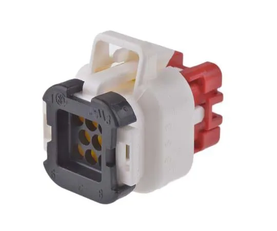 63-7765-83　TE Connectivity AMPSEAL Series, 3 Row 8 Way Cable Mount Plug Housing　776286-2