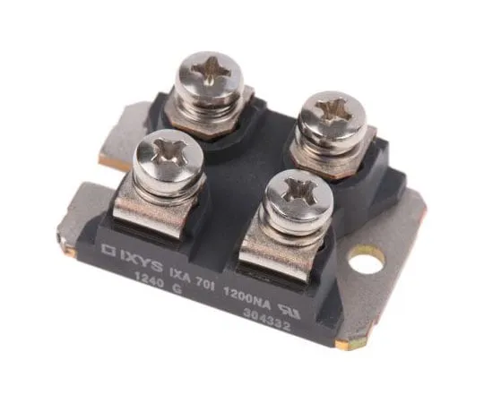 63-8005-45　IXYS IXA70I1200NA IGBT, 100 A 1200 V, 4-Pin SOT-227B　IXA70I1200NA