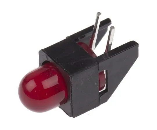 63-8019-04　1.7 V Red LED 5mm Through Hole, Broadcom HLMP-4700-C00B2　HLMP-4700-C00B2