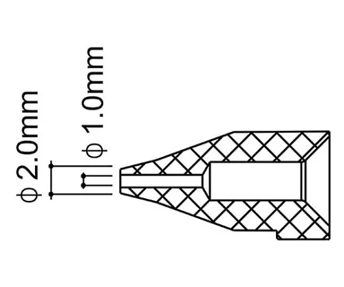 61-4931-97　［Discontinued］Nozzle 1.0Smm　N50-02