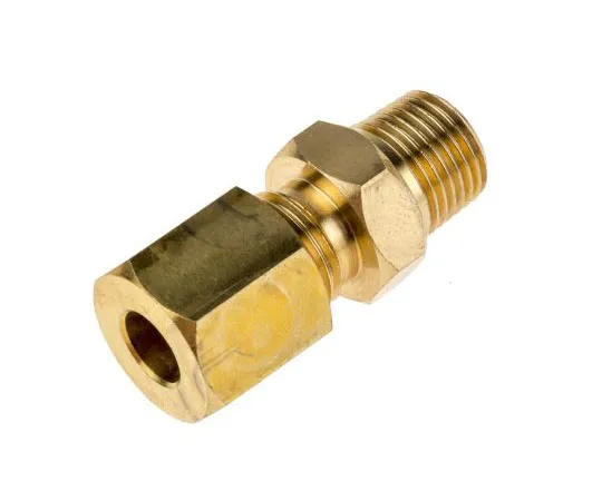 63-8037-31　RS PRO Brass Compression Fitting for *** with Thermocouple With 6mm Probe Diameter, 1/8 BSPT　839-9529