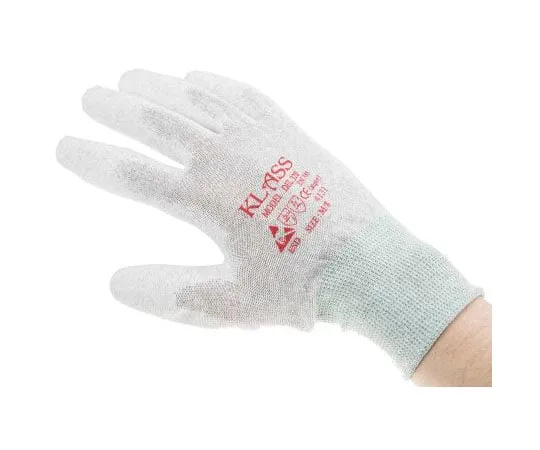 63-8048-22　RS PRO Nylon Polyurethane-Coated Special Purpose Gloves, size 8, Grey　869-1651