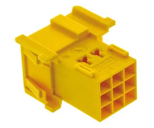 63-7766-09　TE Connectivity Timer Series, 3 Row 9 Way Plug Connector　1-967626-1