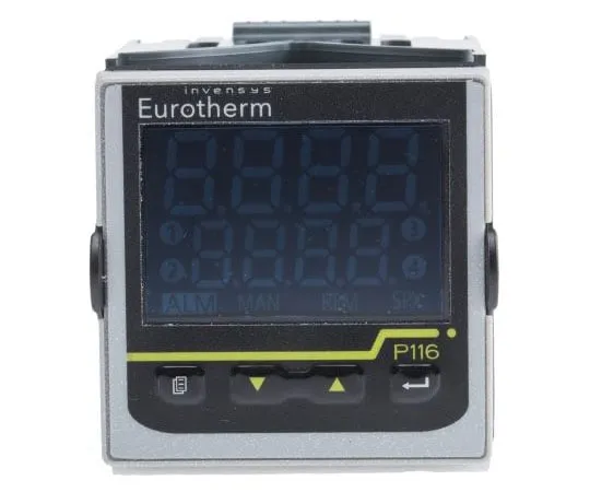 63-7985-51　Eurotherm P116 PID Temperature Controller, 48 x 48mm, 2 + 1 (Change Over) Output Logic, Relay, 100 → 230 V ac　P116/CC/VH/LRR