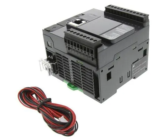 63-8008-16　Schneider Electric Modicon M221 PLC CPU, ModBus Networking Mini USB Interface, 10000 Steps Program Capacity　TM221C16T