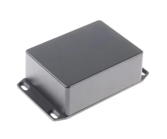 63-8023-64　Hammond 1590, Die Cast Aluminium Enclosure, IP54, Flanged, 110.5 x 82.4 x 44mm　1590SFLBK