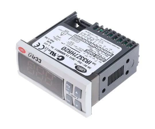 63-7971-69　Carel IR33 Panel Mount PID Temperature Controller, 76.2 x 34.2mm, 4 Output Relay, 24 V ac/dc, 115 → 230 V ac, 12　IR33Z7HR20