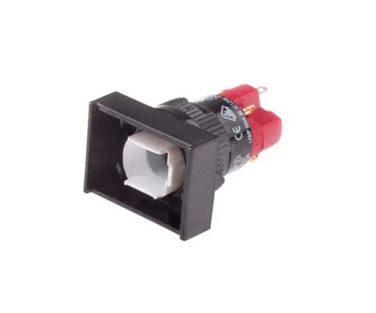 63-7793-63　RS Pro Single Pole Double Throw (SPDT) Latching Push Button Switch, 16 (Dia.)mm, Panel Mount, 250V ac　745-2565