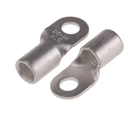 63-8011-47　RS PRO Uninsulated Crimp Ring Terminal, #10 Stud Size, 16mm² to 16mm² Wire Size　809-2284
