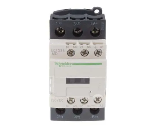 63-7791-70　Schneider Electric 3 Pole Contactor, 38 A, 230 V dc Coil, TeSys D, 3NO　LC1D38MD