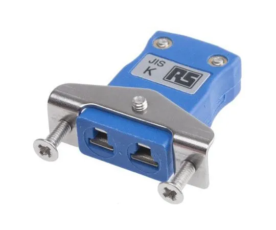 63-7959-64　RS PRO JIS Miniature Panel Mount Socket Connector for *** with Type K Thermocouple Type K, Miniature　771-8871