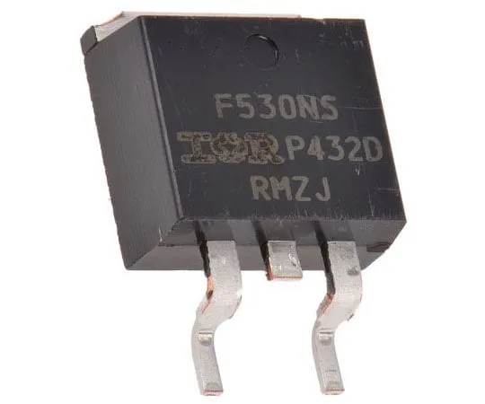 63-8035-48　IRF530NSTRLPBF N-Channel MOSFET, 17 A, 100 V HEXFET, 3-Pin D2PAK Infineon　IRF530NSTRLPBF