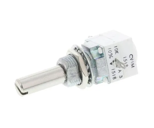63-7986-90　Vishay 2 Gang Rotary Cermet Potentiometer with a 6 mm Dia. Shaft, 10kΩ, 1W P11S2V0FLSY00D0047　P11S2V0FLSY00D0047