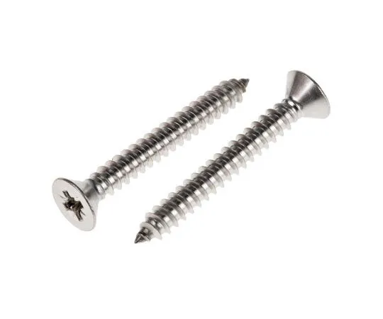 63-7997-53　RS Pro Plain Stainless Steel Self Tapping Screw N°10 x 1.1/2in Long 38mm Long　797-6178