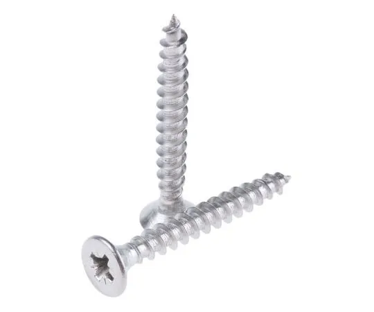 63-7997-66　Pozidriv Countersunk Stainless Steel Wood Screw, A2 304, 5mm Thread, 40mm Length　797-6238
