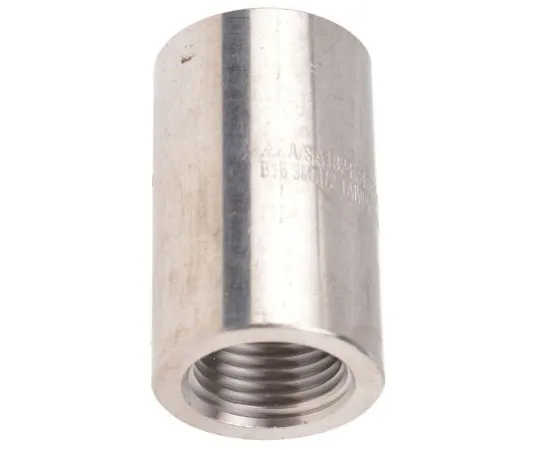 63-8031-46　RS PRO Stainless Steel Circular Straight Coupler 1/2in Rc(T) Female x 1/2in Rc(T) Female 1.89in　826-7009