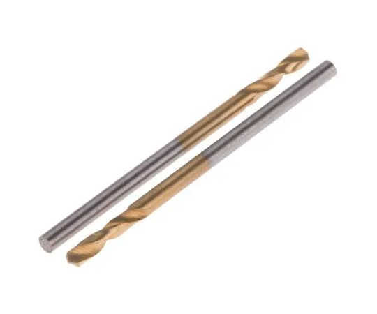 63-7980-91　RS Pro HSS 2mm Short Drill Bit, 38 mm Plain Shank　787-7254