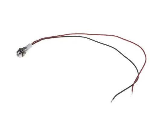63-7760-62　RS PRO Green, Red Indicator, 24 V dc, 6mm Mounting Hole Size, Lead Wires Termination, IP67　722-7811