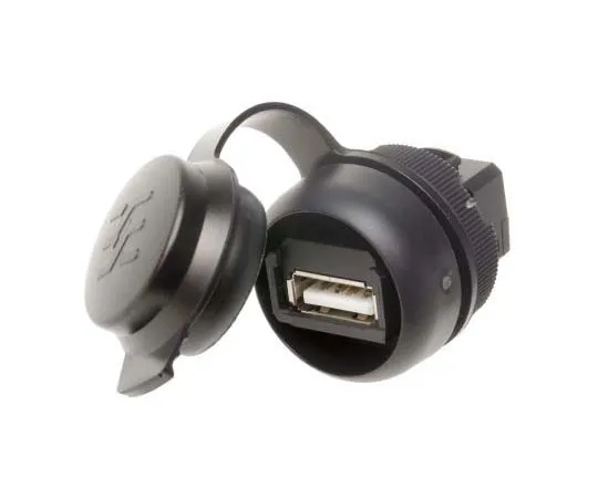 63-7786-69　Weidmüller FrontCom Micro Series, Panel Mount, Version 2.0 Type A USB Connector, Receptacle　1018840000