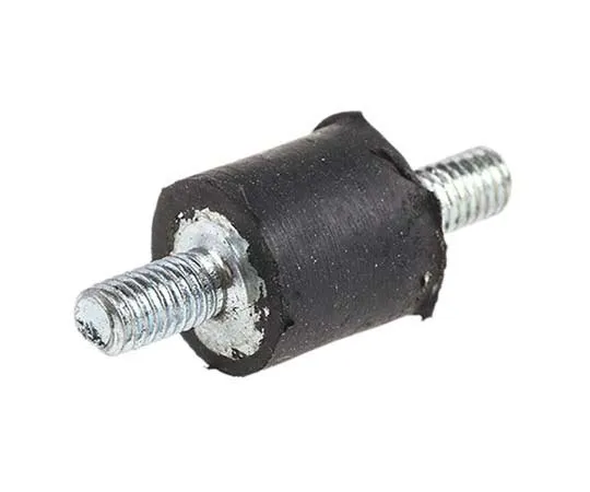 63-7758-26　FIBET 0808VV06-60 20mm Shock Mount M3 8mm Diameter 8.8kg Compression Load 1.6mm, Male to Male Natural Rubber　0808VV06-60