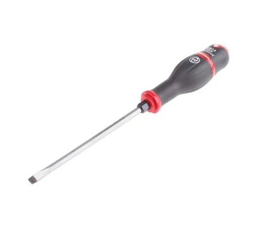 63-7760-11　Facom Slotted Impact Screwdriver 6.5 mm Tip 150 mm Steel　ATWH6.5X150CK