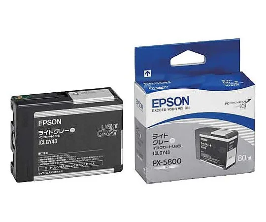 61-0512-83　［Discontinued］Epson Genuine Ink Cartridge Light Gray　ICLGY48