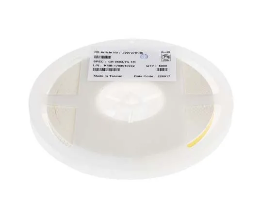 63-7778-88　1MΩ 0603 Thick Film Surface Mount Fixed Resistor ±1% 0.1W　737-9145