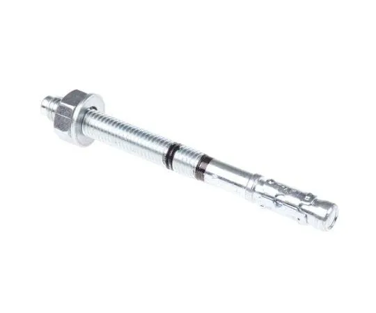 63-7777-12　Rawl Fixings Steel Bolt Anchor R-XPT-10115/45 M10, fixing hole diameter 11mm, length 115mm　R-XPT-10115/45