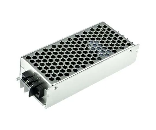 63-7759-44　Mean Well RSD 100 100W Isolated DC-DC Converter Chassis Mount, Voltage in 14.4 → 33.6 V dc, Voltage out 5V dc　RSD-100B-5