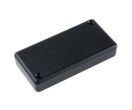 63-7786-77　Hammond 1551, ABS Enclosure, IP54, Flanged, 80 x 40 x 15mm　1551LBK