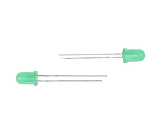 63-8045-55　2.5 V Green LED 5mm Through Hole, Kingbright L-7113GD　L-7113GD