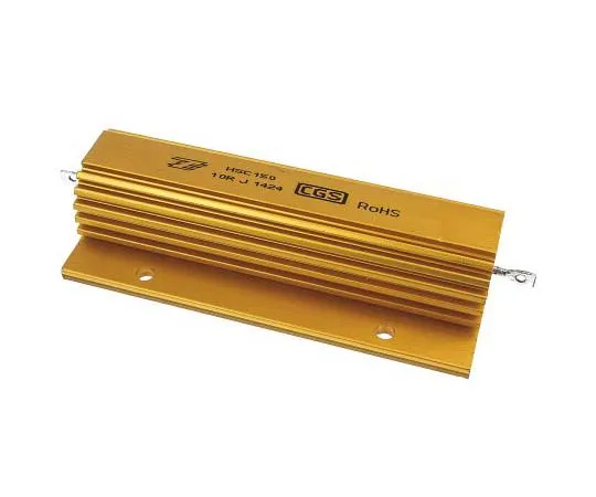 63-7758-69　TE Connectivity HSC150 Series Aluminium Ho***d Solder Lug Wire Wound Panel Mount Resistor, 10Ω ±5% 150W　HSC15010RJ