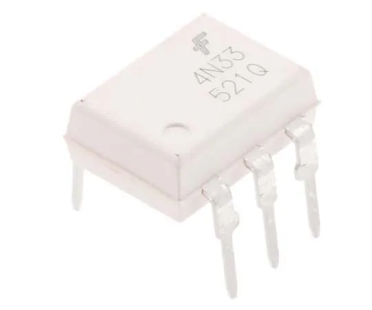 63-7781-28　ON Semiconductor, 4N33M Optocoupler, Through Hole, 6-Pin PDIP　4N33M