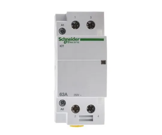 63-7988-99　Schneider Electric 2 Pole Contactor, 63 A, 24 V ac Coil, Acti 9, 2NO　A9C20162