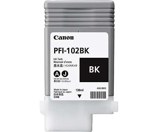 61-0515-78　［Discontinued］Canon Genuine Ink Cartridge PFI-102BK (Black)　0895B001