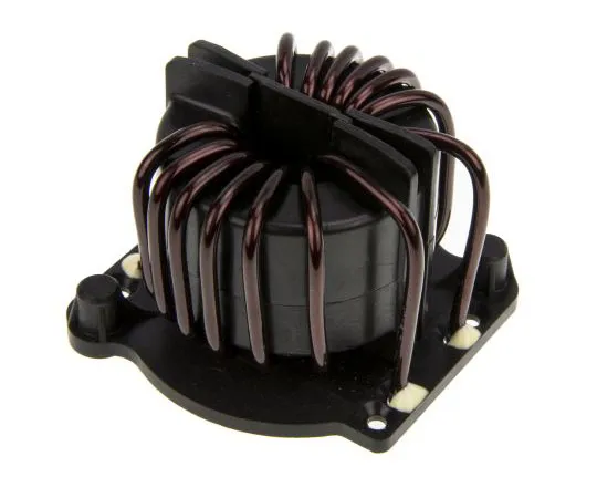 63-7954-56　Schaffner 640 μH -30 → +50% Leaded Inductor, Max SRF:400Hz, 25A Idc, 2.7mΩ Rdc RB　RB6122-25-0M6