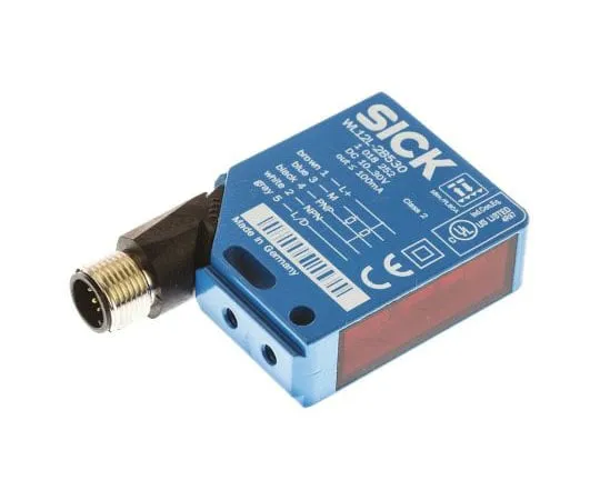 63-7978-10　Sick W12-2 Laser Photoelectric Sensor Retroreflective 0 → 18 m Detection Range NPN/PNP　WL12L-2B530