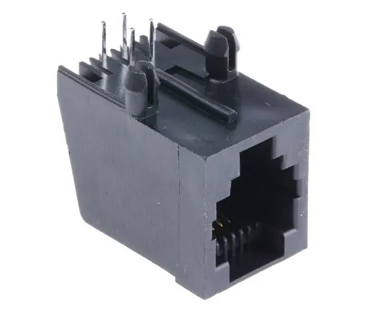 63-8011-69　MH Connectors MH Modular Series Series 6P4C Way Right Angle UTP RJ11 Socket MHRJJ64NF　MHRJJ64NFRA