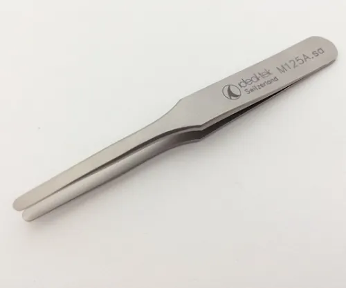 61-4461-37　［Discontinued］Precision Tweezers, Flat ID-M125A SA　ID-M125ASA