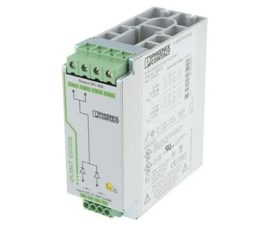 63-7783-22　Phoenix Contact QUINT-DIODE/12-24DC/2X20/1X40 Series DIN Rail Diode Module for *** with DIN Rail Unit　2320157