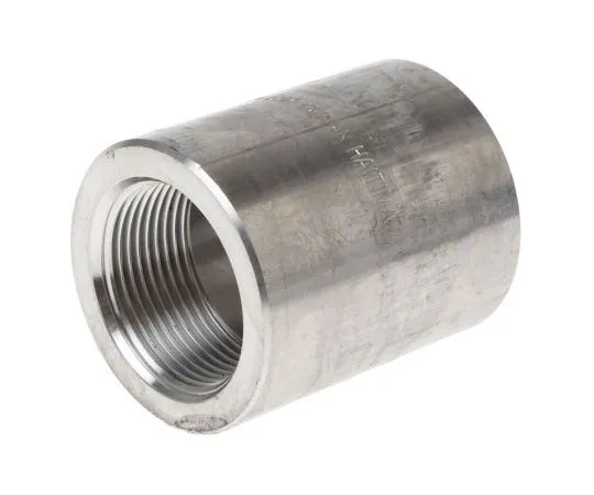 63-8031-47　RS PRO Stainless Steel Circular Straight Coupler 1-1/4in Rc(T) Female x 1-1/4in Rc(T) Female 2.64in　826-7015
