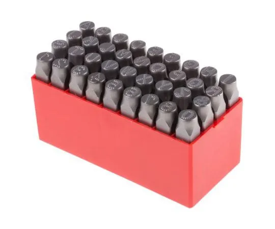 63-8052-41　RS PRO 36 Piece Engraving Letter Punch Set　875-4780